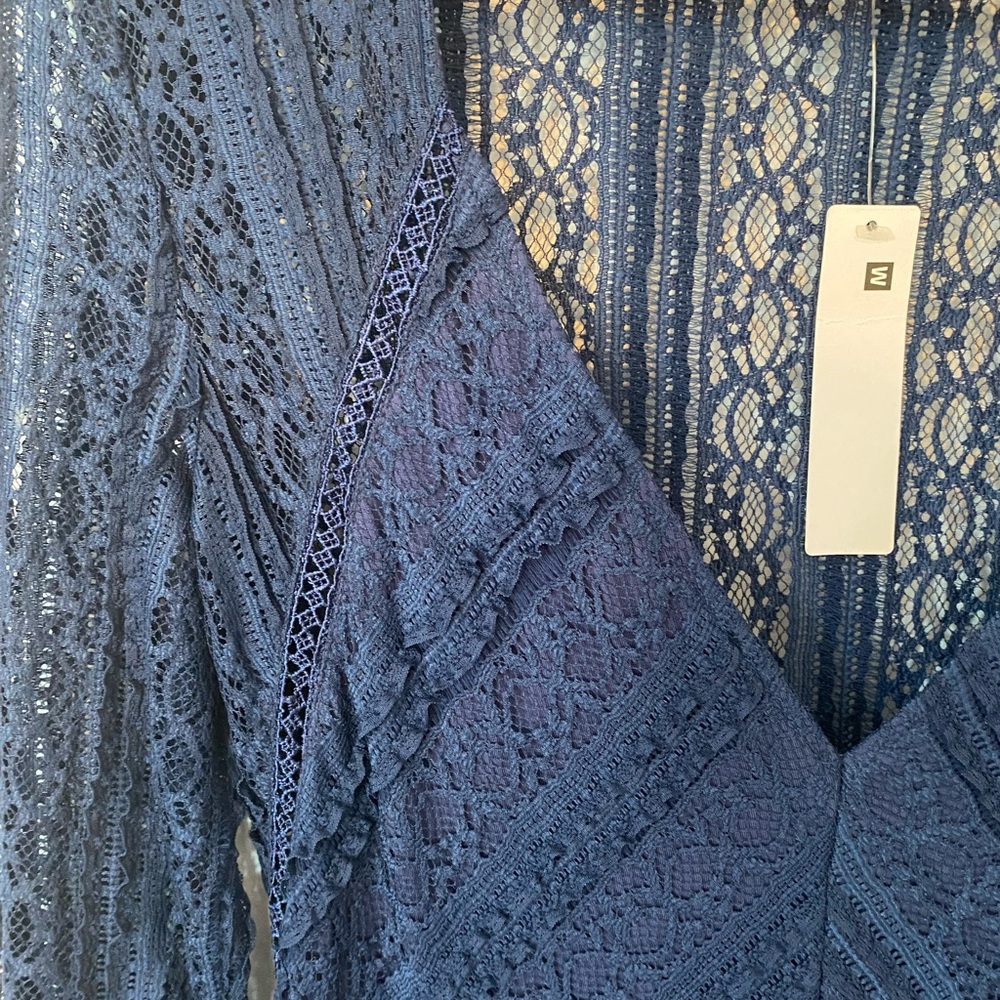 LA made lace mini dress